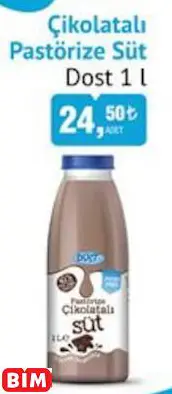 DOST ÇİKOLATALI PASTÖRİZE SÜT